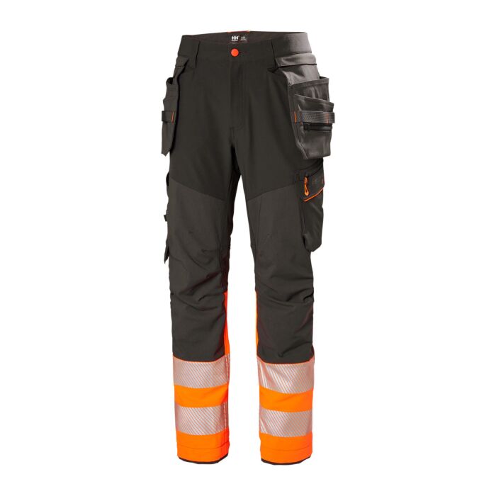 Helly Hansen ICU BRZ Construction Pant Hi-Vis, leuchtorange, 38 von Helly Hansen Workwear