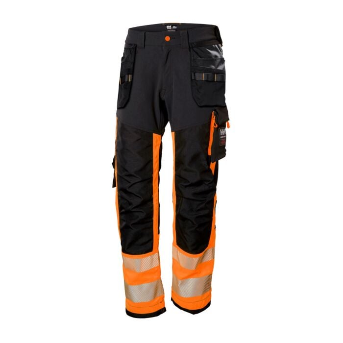 Helly Hansen ICU Sicherheits-Stretch-Hose, orange-anthrazit, 38 von Helly Hansen Workwear