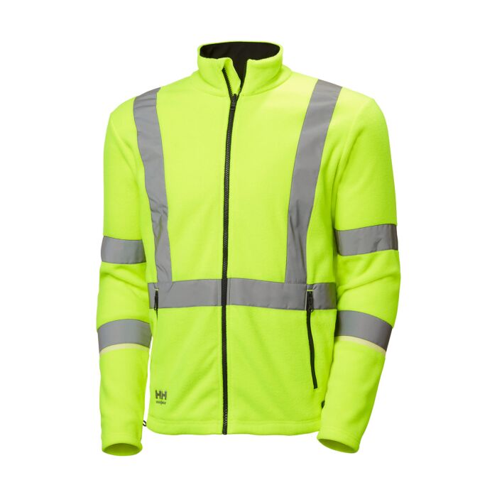 Helly Hansen Uc-Me Fleece Jacket, leuchtgelb, XS von Helly Hansen Workwear