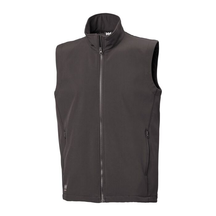 Helly Hansen Manchester 2.0 Softshell Vest, anthrazit, XXL von Helly Hansen Workwear