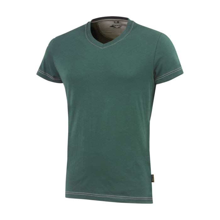 Wikland Damen T-Shirt mit V-Ausschnitt, olive von Wikland