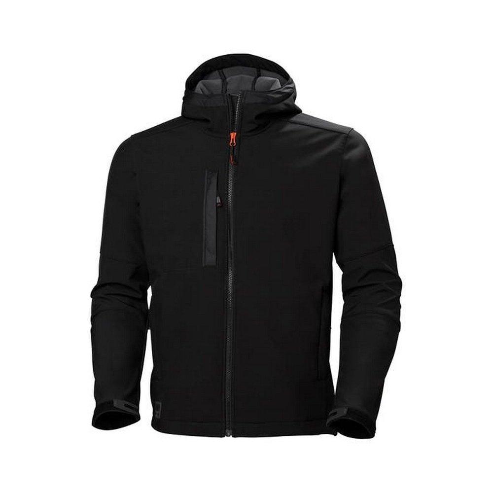 "kensington" Softshelljacke, Mit Kapuze Herren Schwarz XXL von Helly Hansen