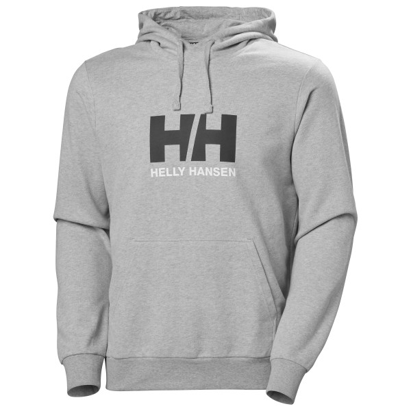 Helly Hansen - Logo Hoodie 2.0 - Hoodie Gr L grau von Helly Hansen