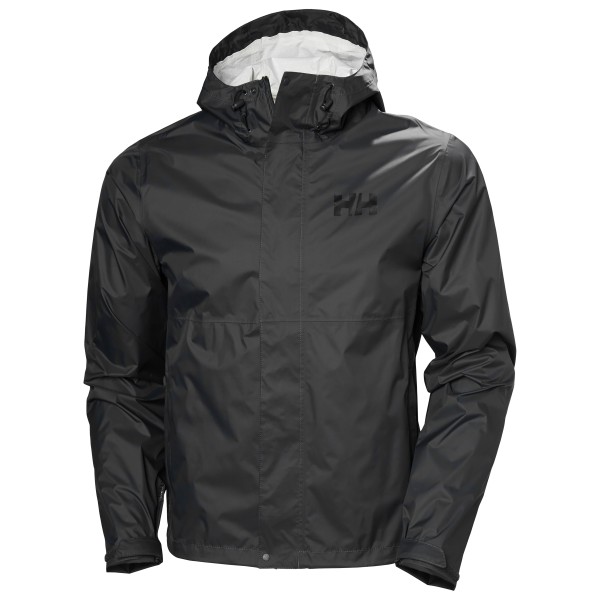 Helly Hansen - Loke Jacket 2.0 - Regenjacke Gr L schwarz/grau von Helly Hansen