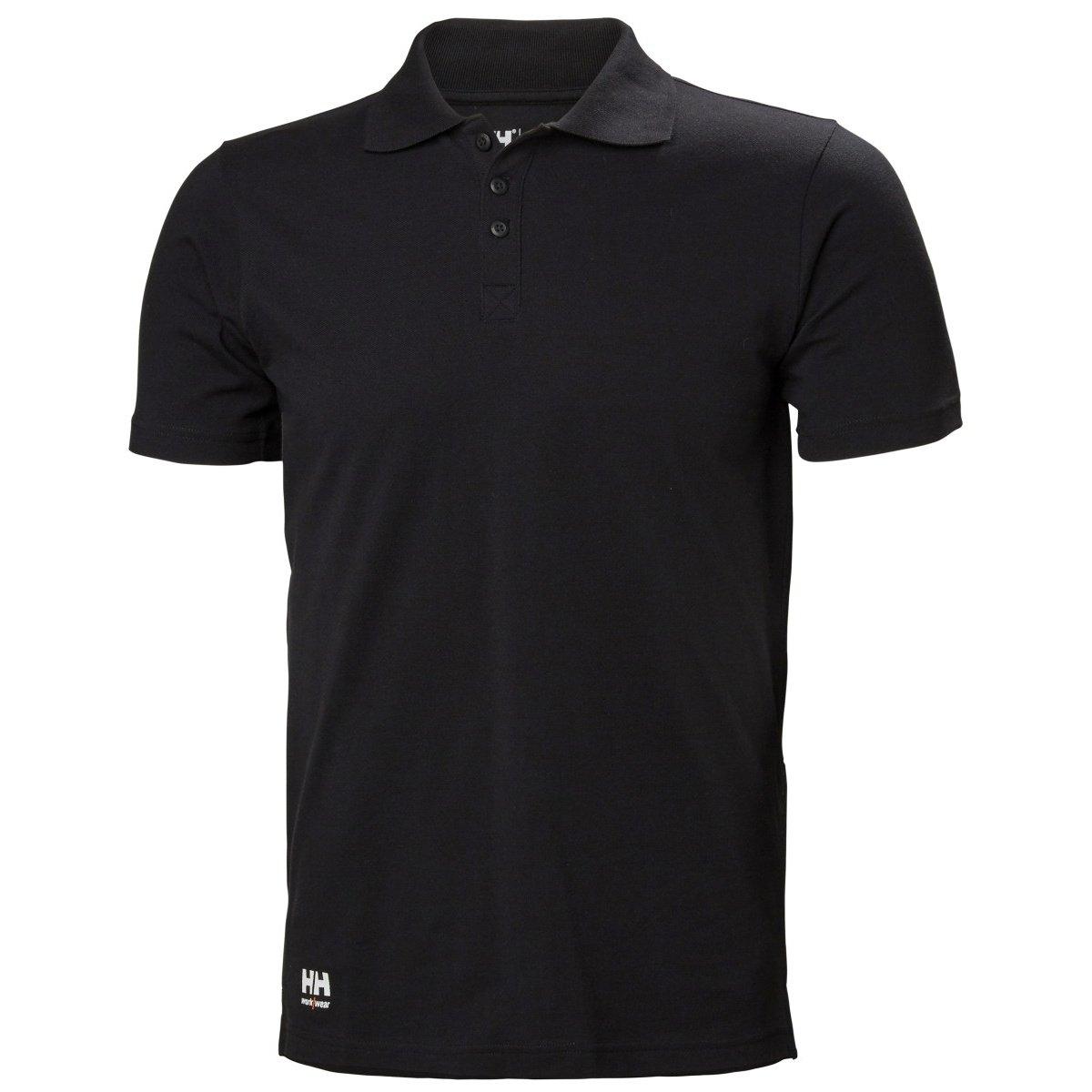 Manchester Poloshirt Herren Schwarz M von Helly Hansen