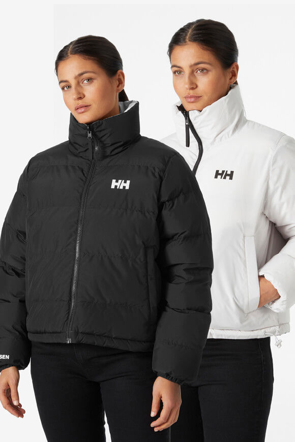 Helly Hansen Puffer-Wendejacke | Black + White | Damen  | L von Helly Hansen