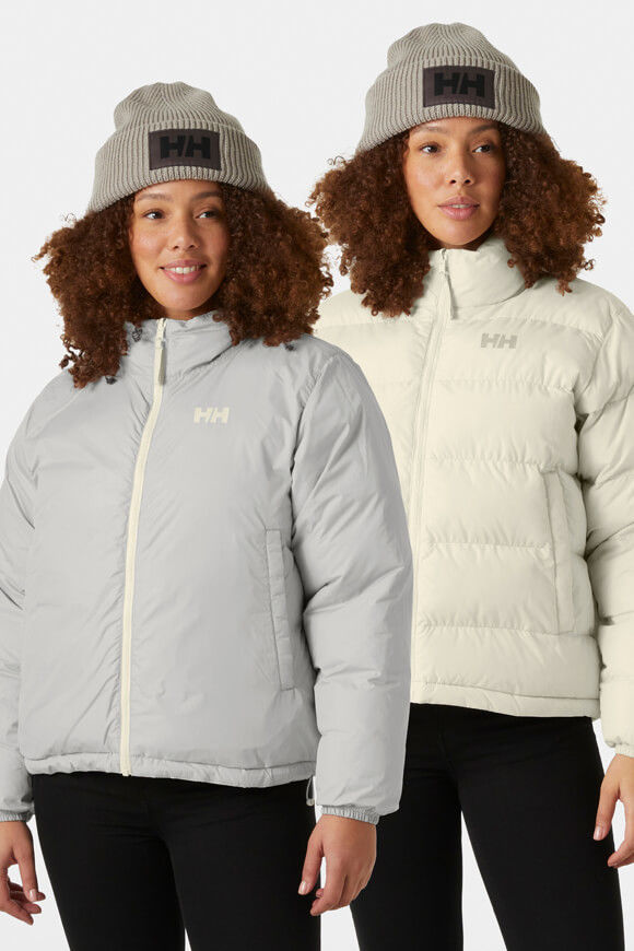 Helly Hansen Puffer-Wendejacke | Cream + Light Grey | Damen  | M von Helly Hansen