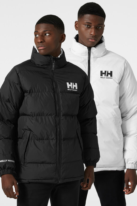 Helly Hansen Wattierte Wendejacke | Schwarz + Weiss | Herren  | L von Helly Hansen