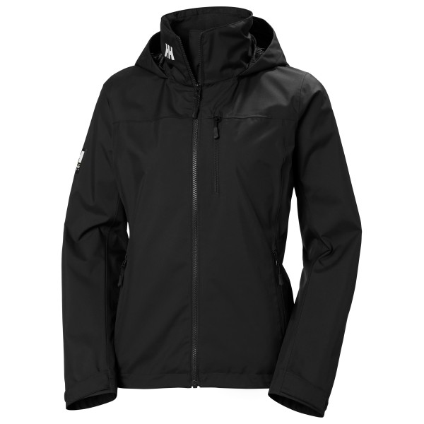 Helly Hansen - Women's Crew Hooded Jacket 2.0 - Regenjacke Gr L schwarz von Helly Hansen