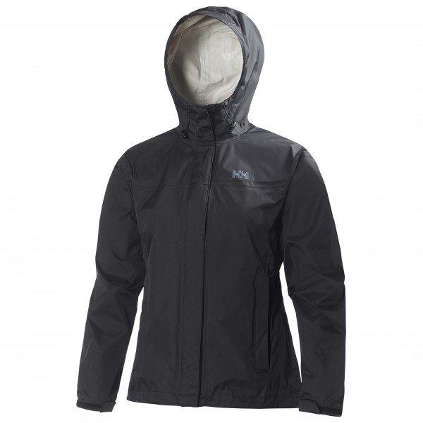 Helly Hansen - Women's Loke Jacket - Regenjacke Gr L grau/schwarz von Helly Hansen