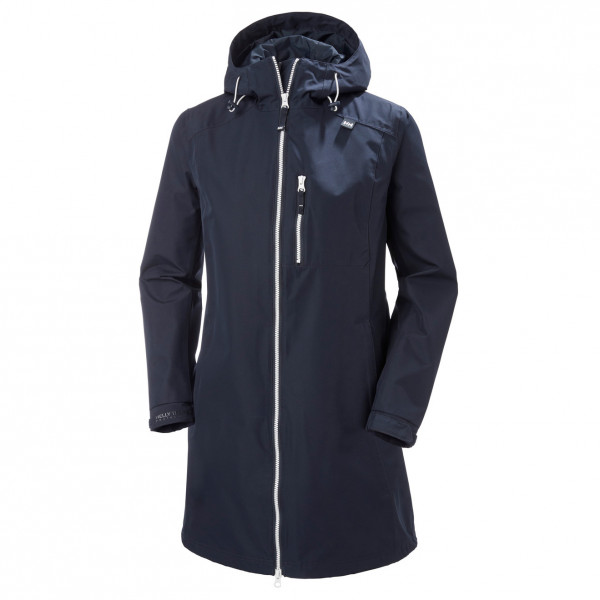 Helly Hansen - Women's Long Belfast Jacket - Mantel Gr XS blau von Helly Hansen