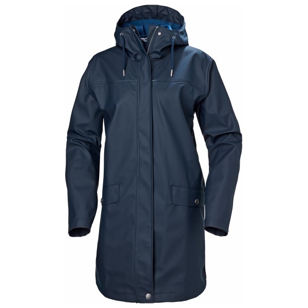 Helly Hansen - Women's Moss Rain Coat - Mantel Gr L blau von Helly Hansen