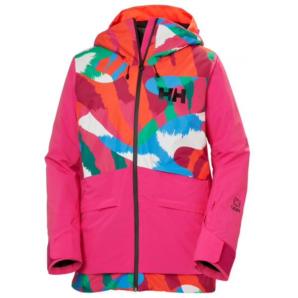 Helly Hansen - Women's Powchaser 2.0 Jack - Skijacke Gr L;M;S;XL;XS gelb;rosa;schwarz von Helly Hansen