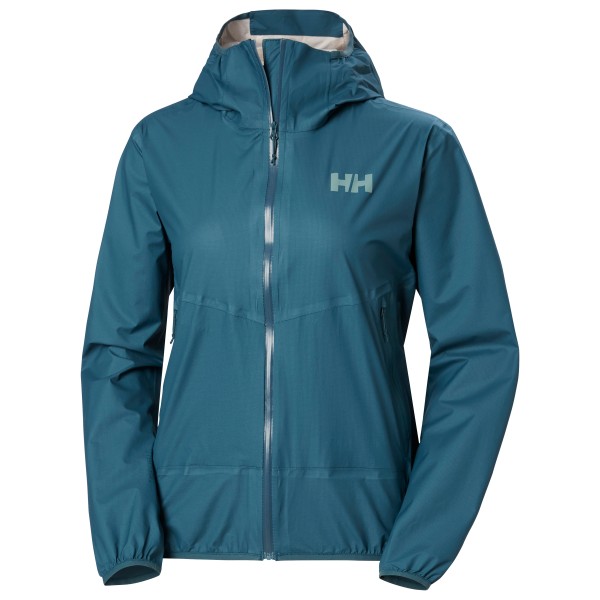 Helly Hansen - Women's Verglas 2.5L Fastpack Jacket - Regenjacke Gr XS blau von Helly Hansen