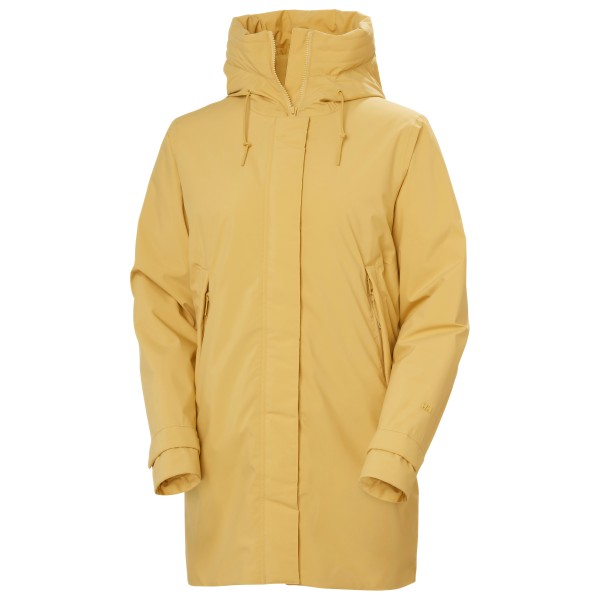 Helly Hansen - Women's Victoria Insulated Mid Rain Jacket - Mantel Gr XS beige von Helly Hansen