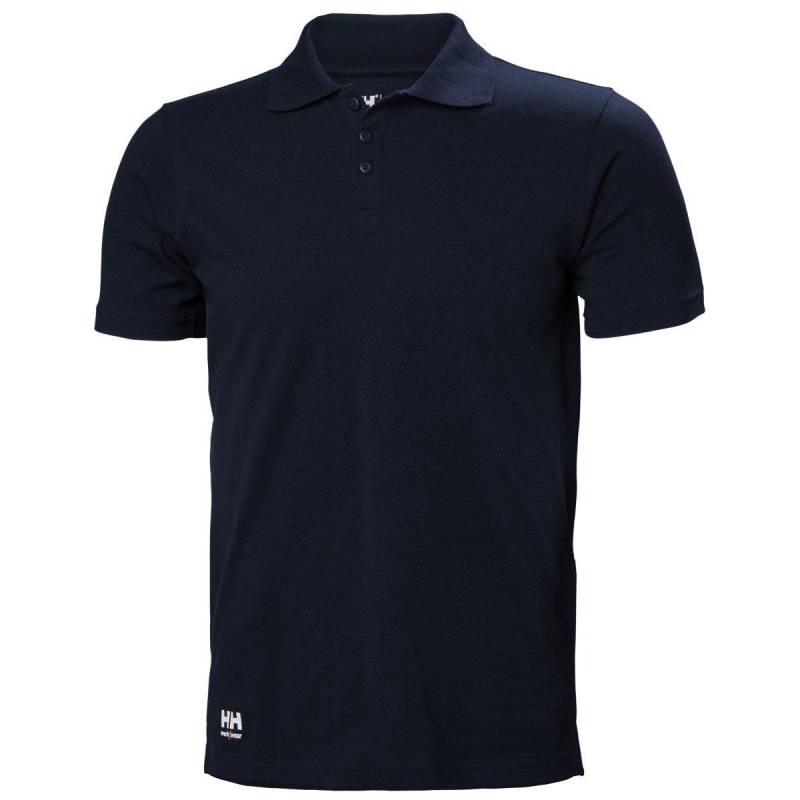 Manchester Poloshirt Herren Marine L von Helly Hansen