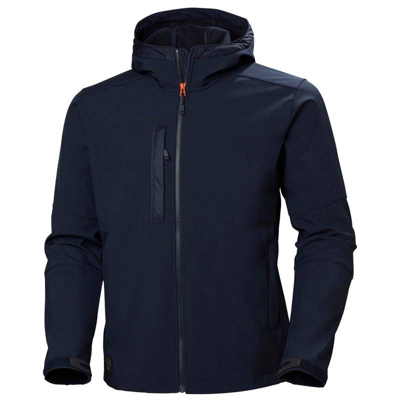 "kensington" Softshelljacke, Mit Kapuze Herren Marine S von Helly Hansen