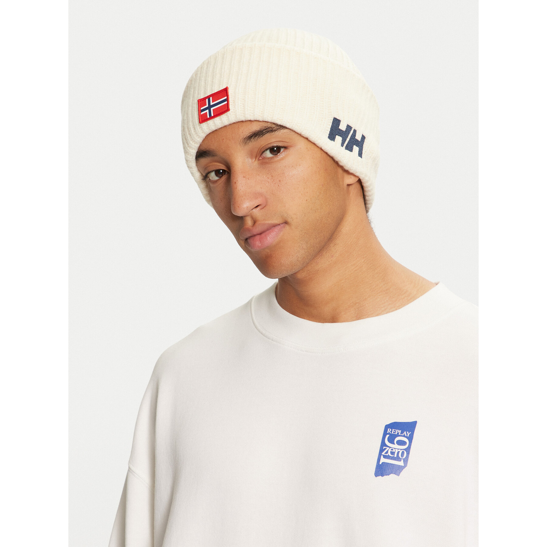 Mütze Helly Hansen Soft 67531 Écru von Helly Hansen