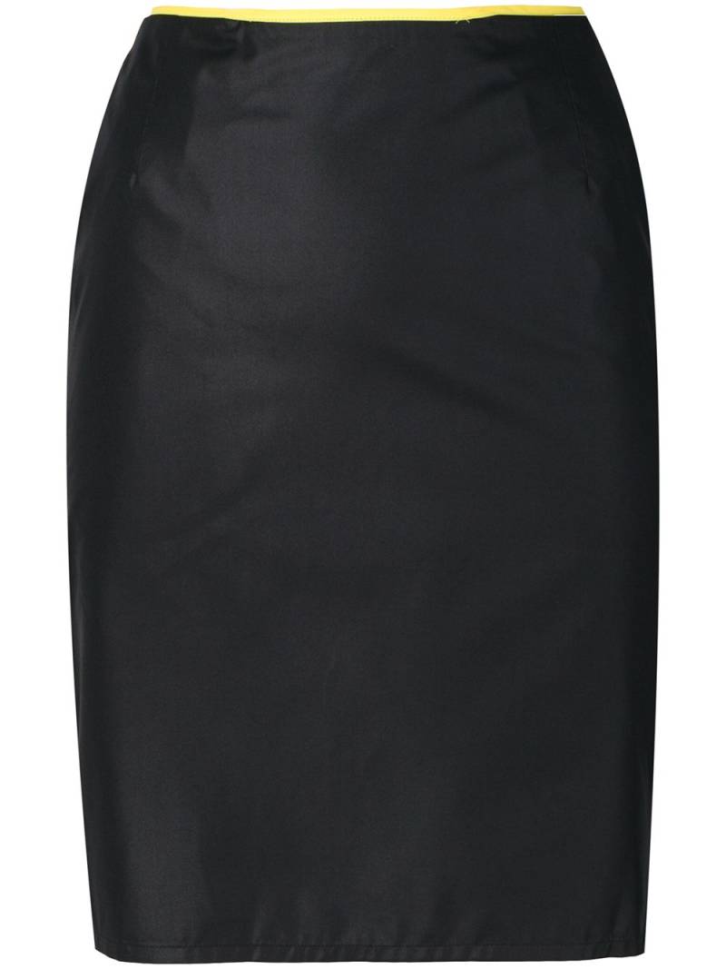 Helmut Lang Pre-Owned fitted mini skirt - Black von Helmut Lang Pre-Owned