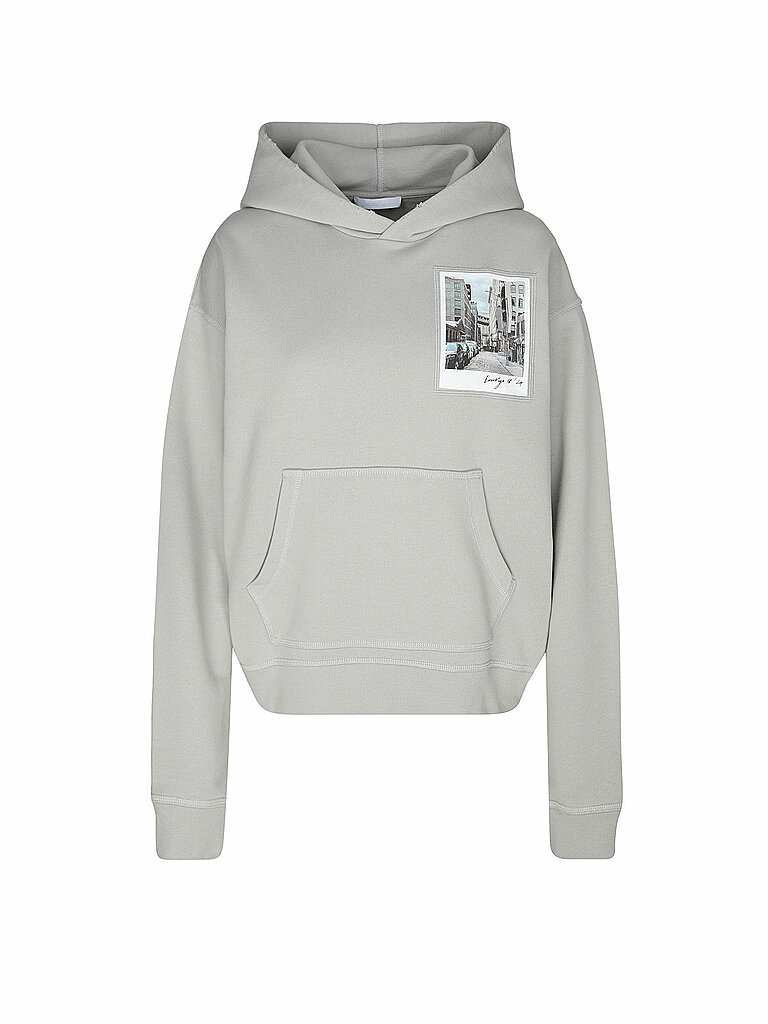 HELMUT LANG Kapuzensweater - Hoodie grau | L von Helmut Lang