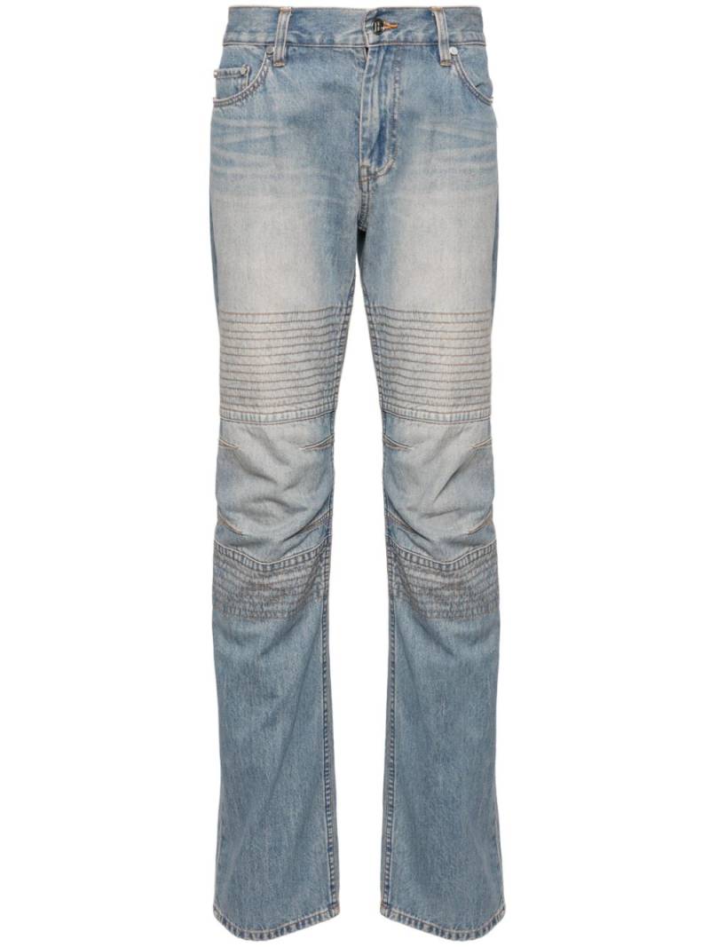 Helmut Lang Moto worker jeans - Blue von Helmut Lang