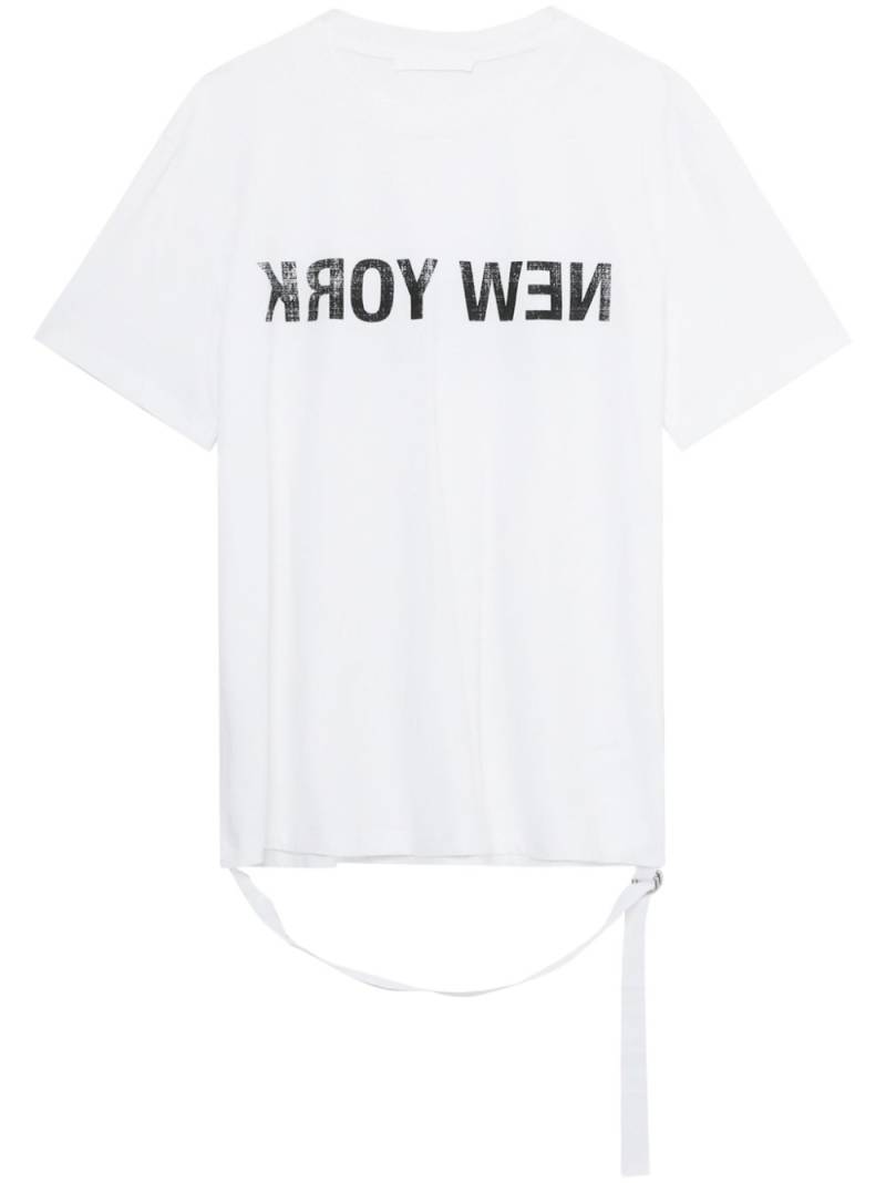 Helmut Lang New York T-shirt - White von Helmut Lang