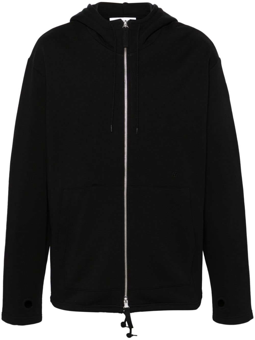 Helmut Lang ZIP HOODIE BLACK "Black" - 001 BLACK von Helmut Lang