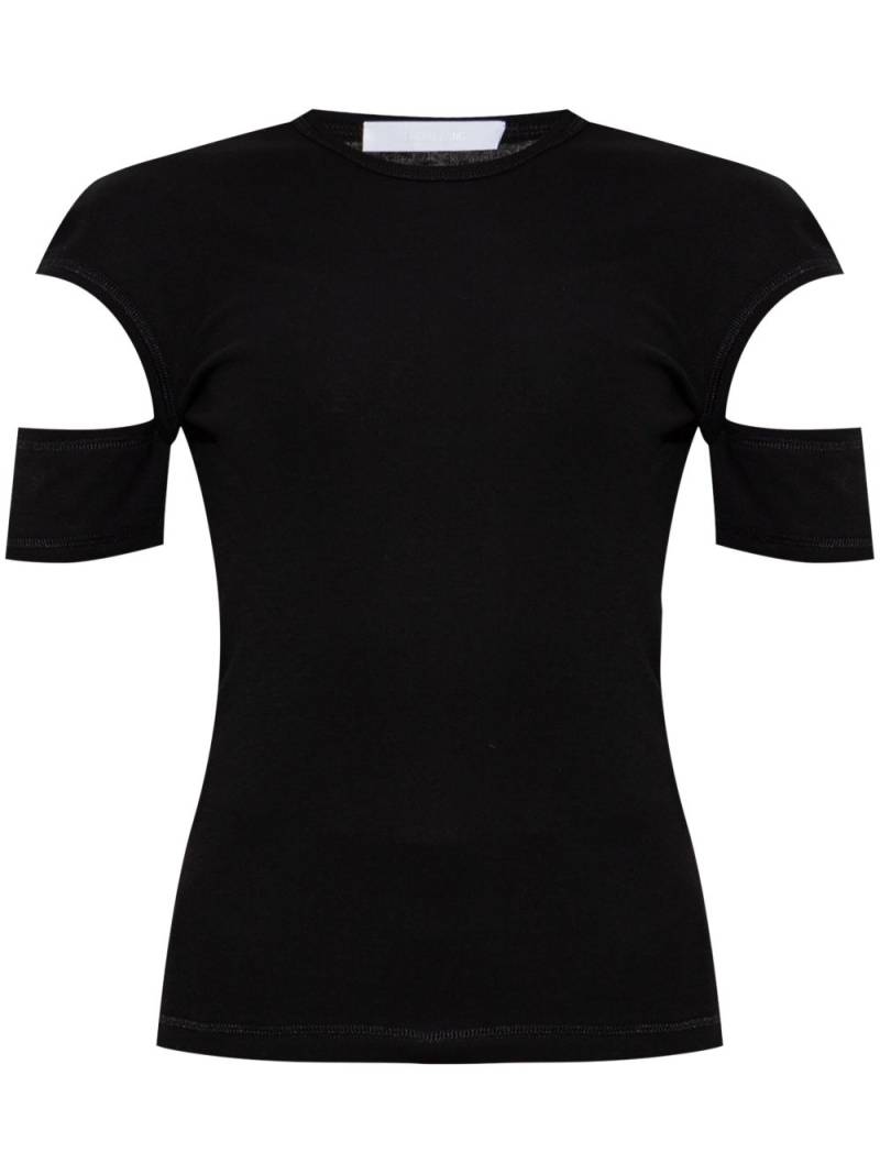 Helmut Lang cut-out T-shirt - Black von Helmut Lang