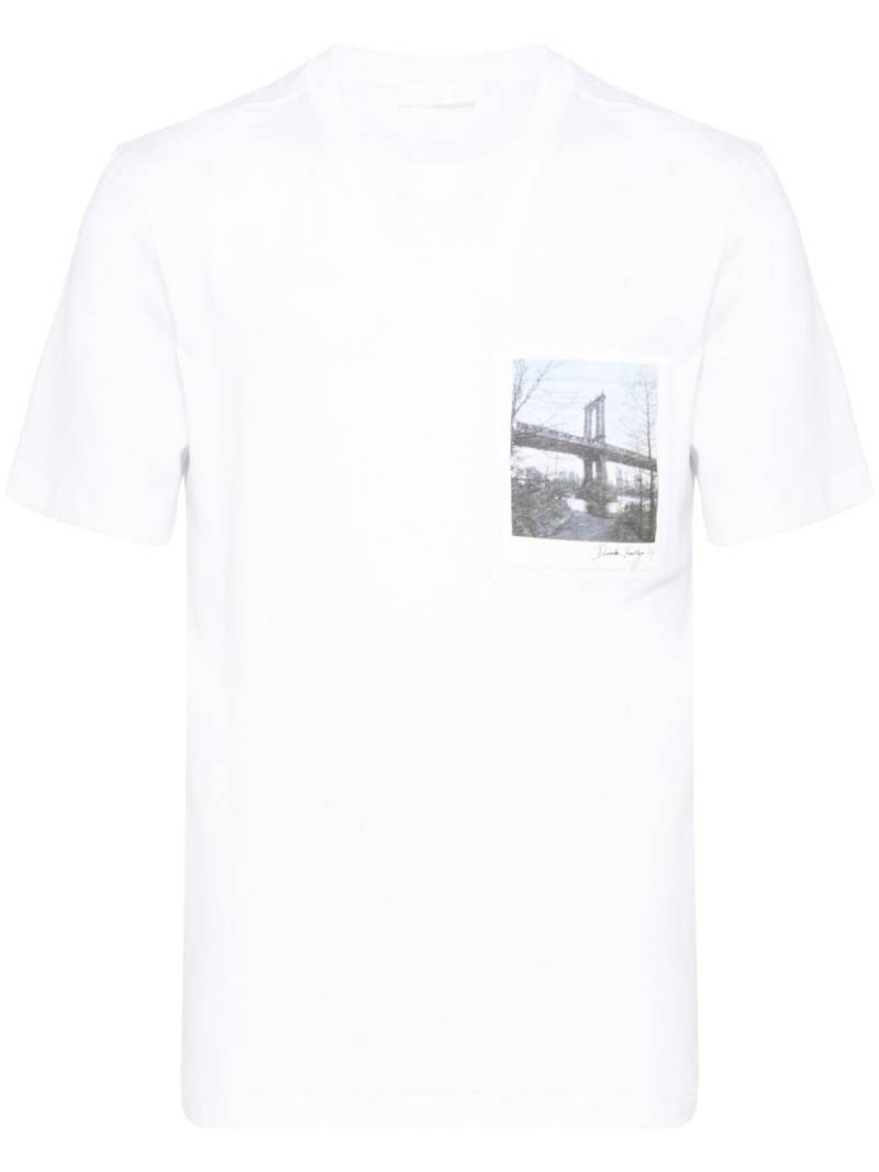 Helmut Lang graphic print T-shirt - White von Helmut Lang