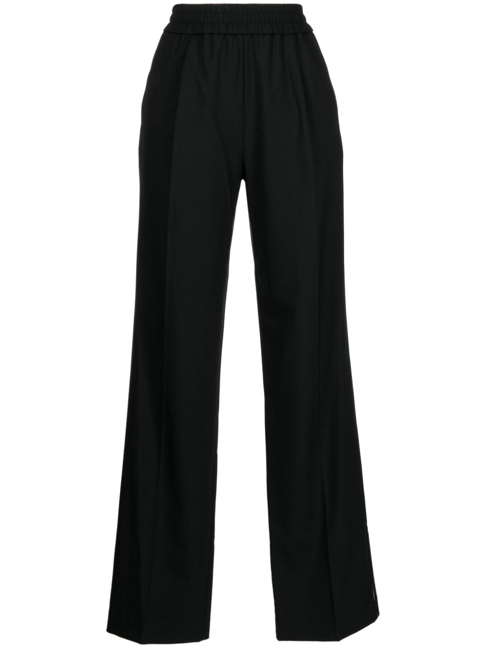 Helmut Lang high-waist cotton track pants - Black von Helmut Lang