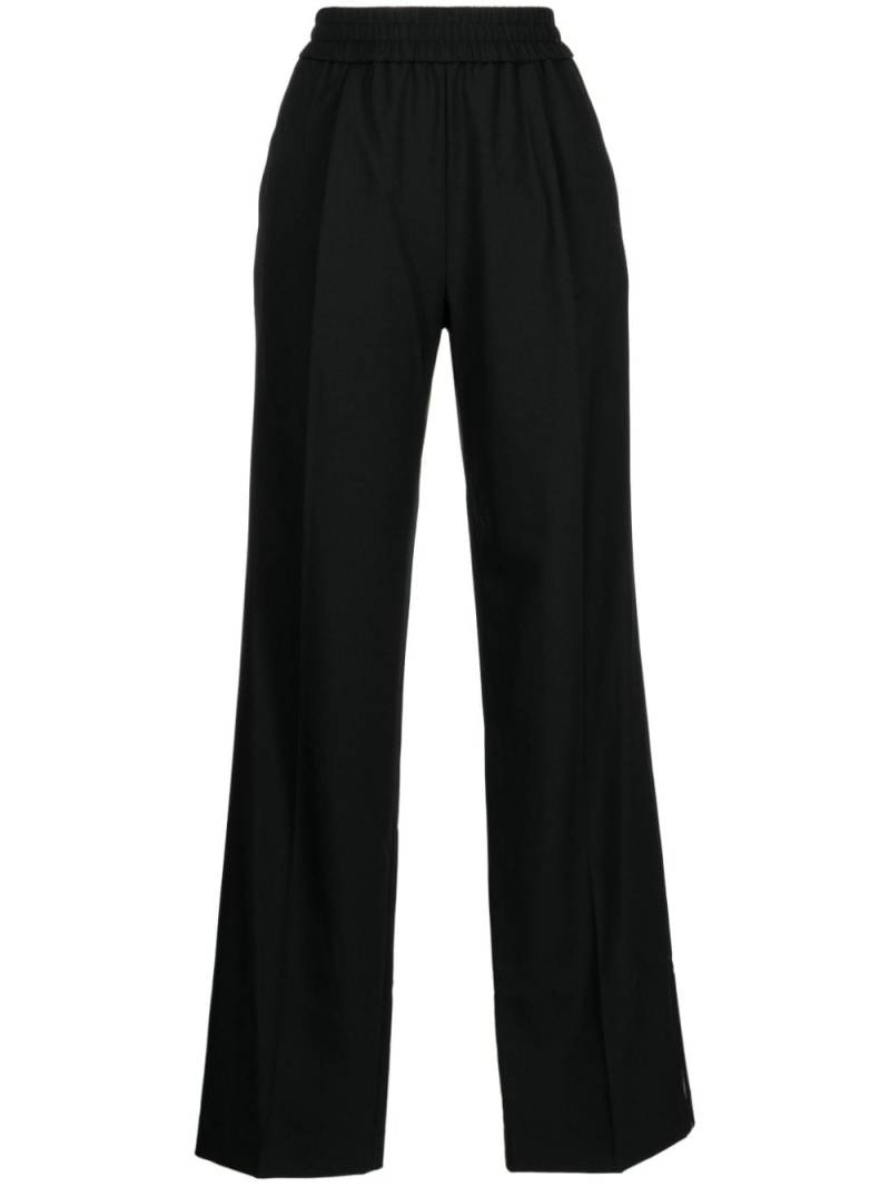 Helmut Lang high-waist cotton track pants - Black von Helmut Lang