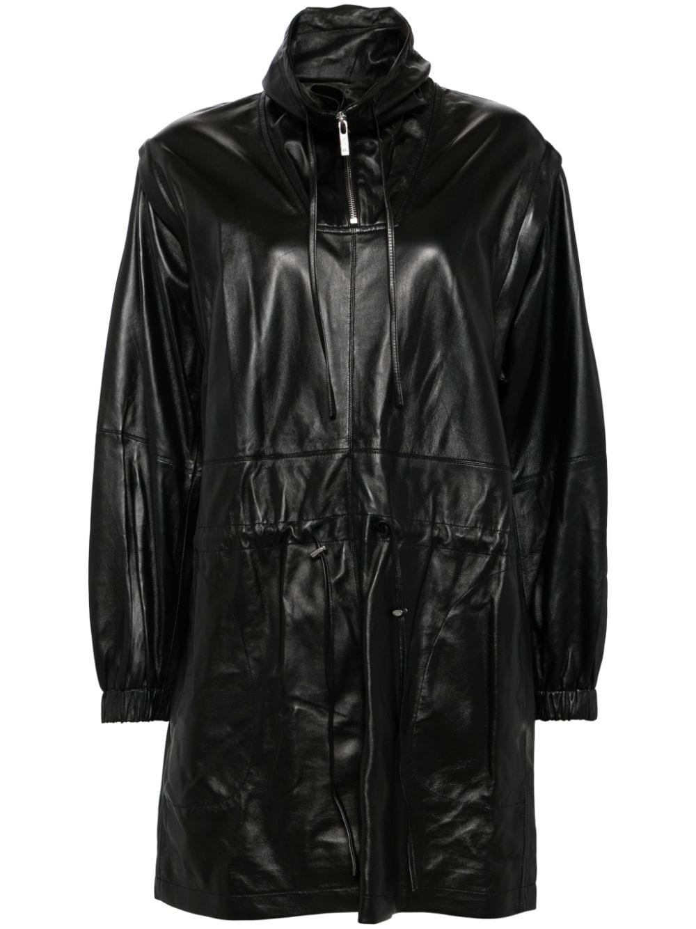 Helmut Lang leather gusset dress - Black von Helmut Lang