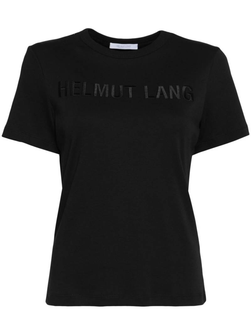 Helmut Lang logo slim T-shirt - Black von Helmut Lang