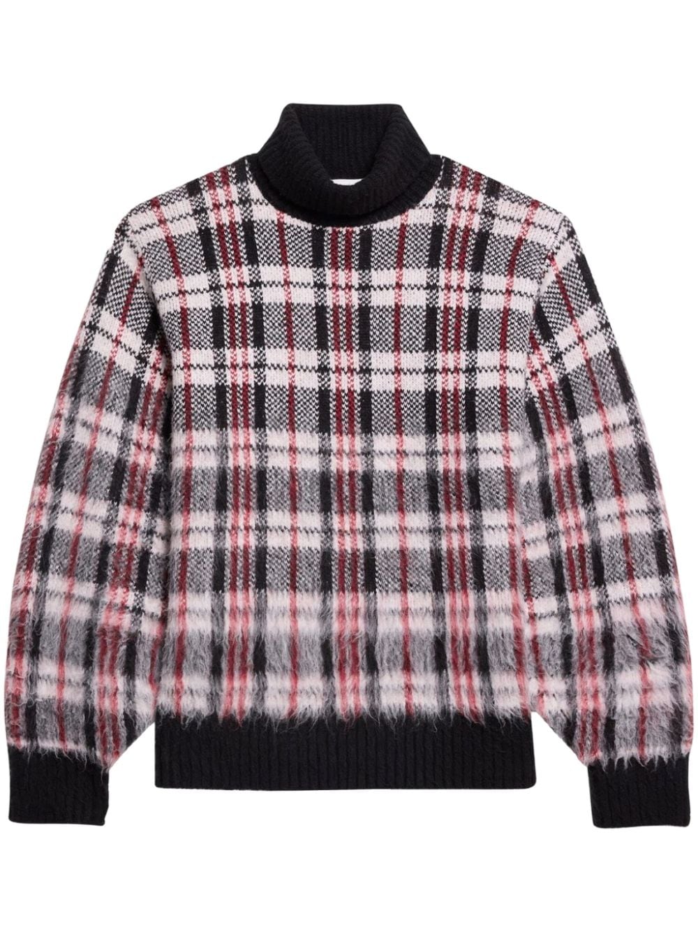 Helmut Lang plaid-check jumper - Black von Helmut Lang