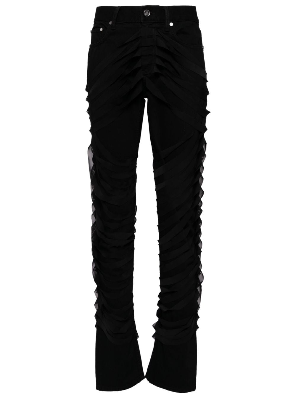 Helmut Lang ribbon worker jeans - Black von Helmut Lang