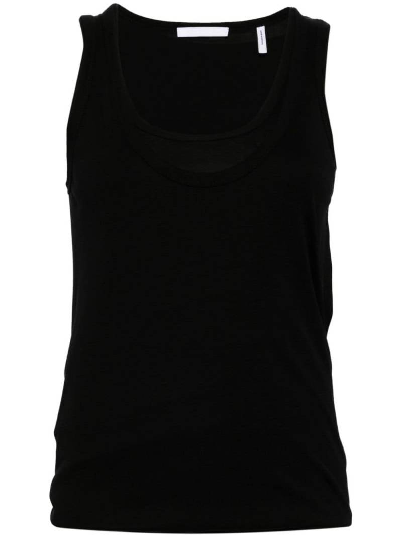 Helmut Lang scoop-neck tank top - Black von Helmut Lang