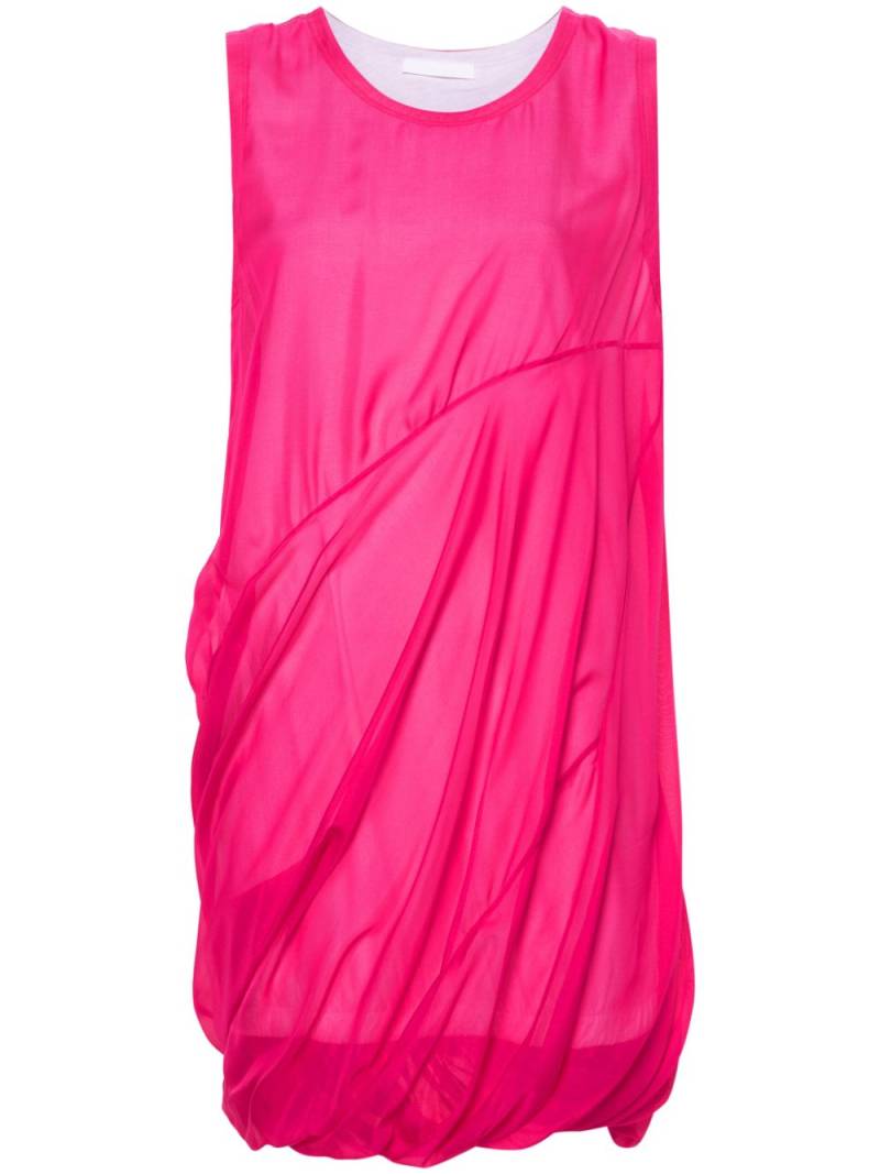 Helmut Lang silk mini dress - Pink von Helmut Lang