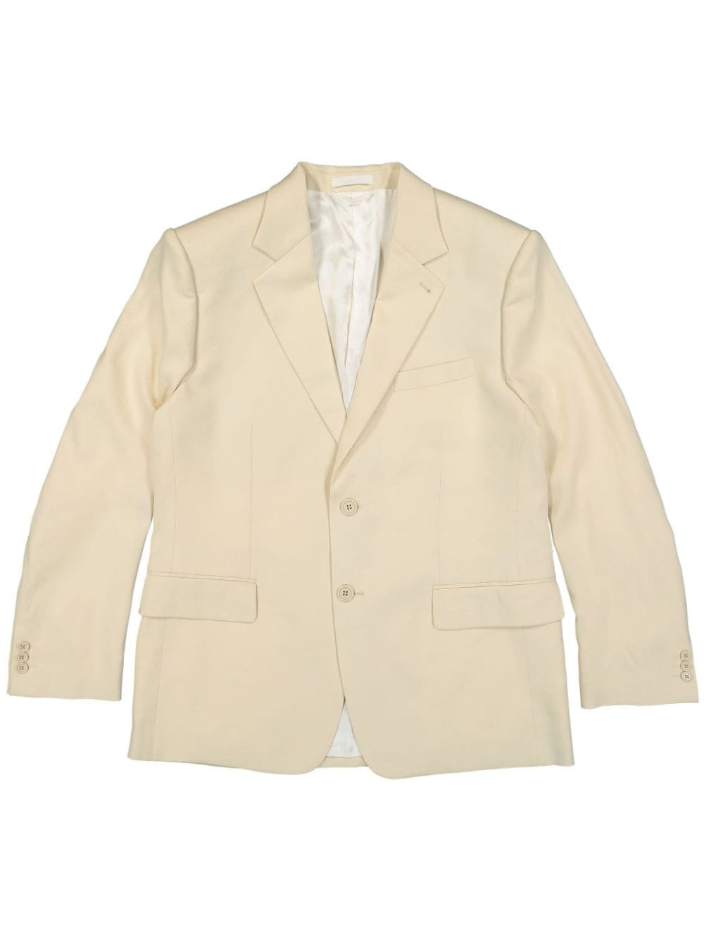 Helmut Lang single-breasted blazer - Neutrals von Helmut Lang