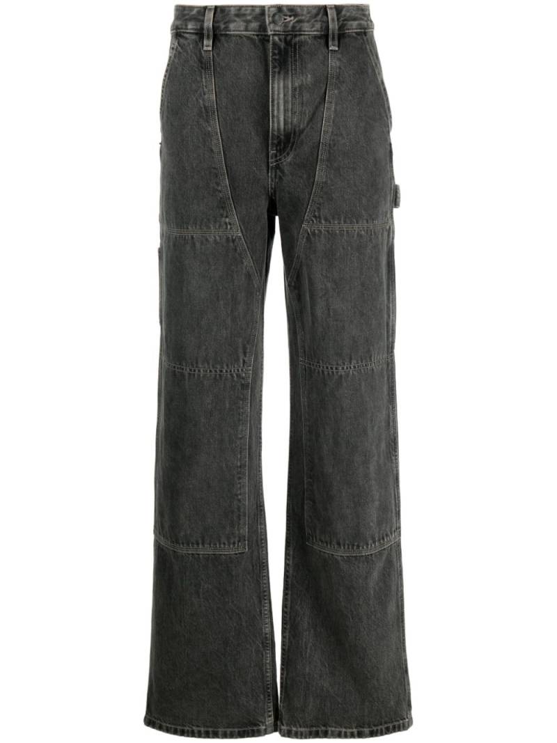 Helmut Lang straight-leg carpenter jeans - Grey von Helmut Lang