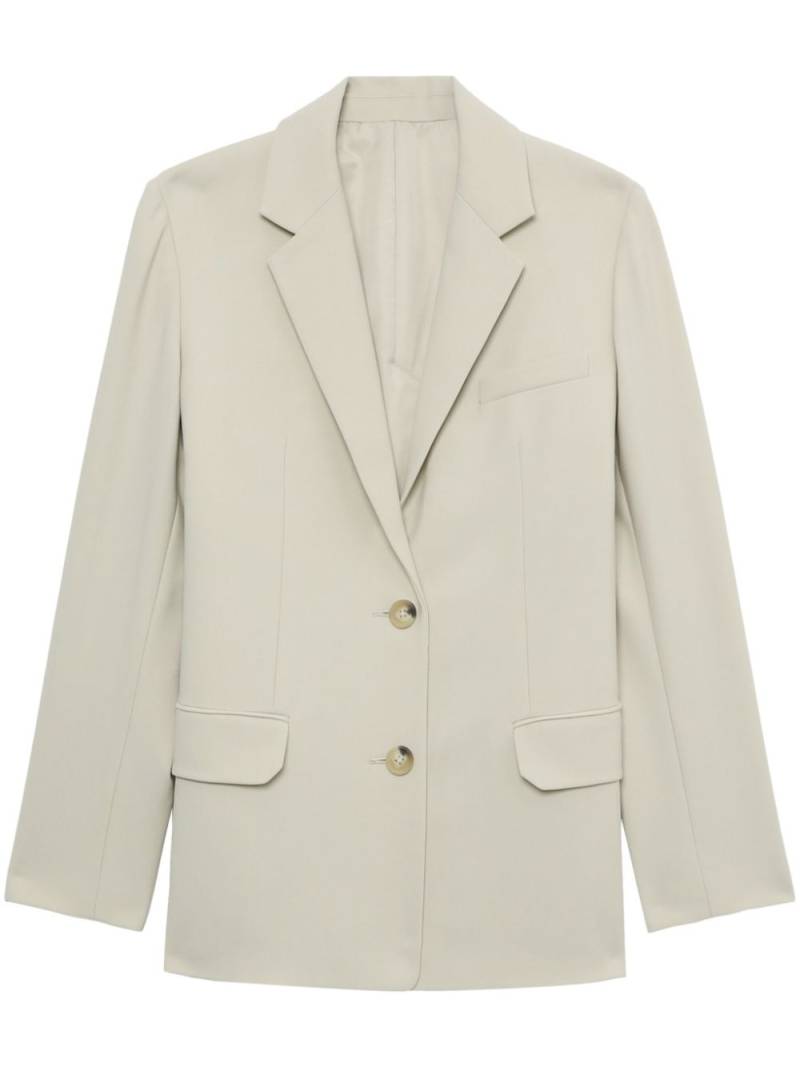 Helmut Lang tailored single-breasted blazer - Neutrals von Helmut Lang