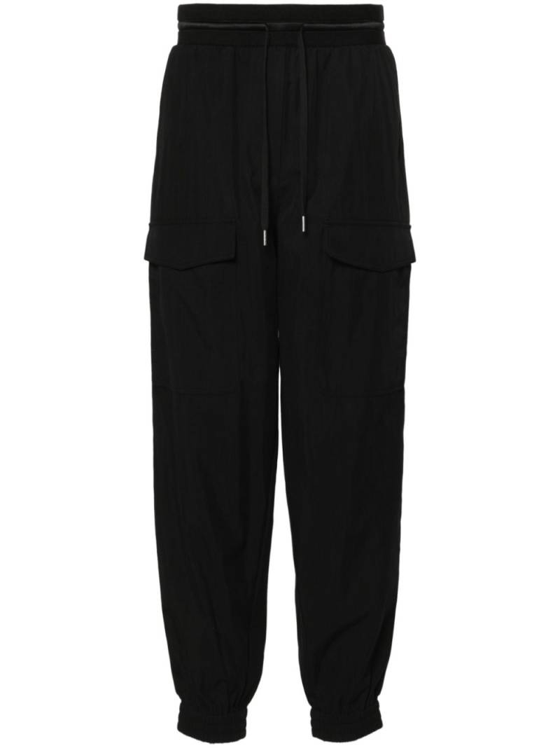 Helmut Lang tapered cargo trousers - Black von Helmut Lang