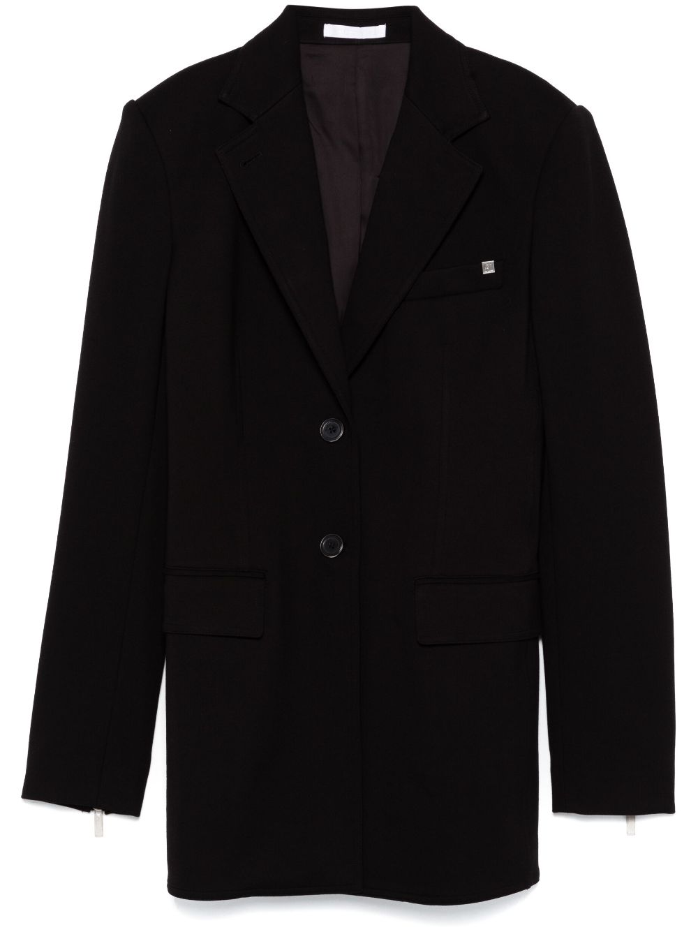 Helmut Lang zip-detailed blazer - Black von Helmut Lang