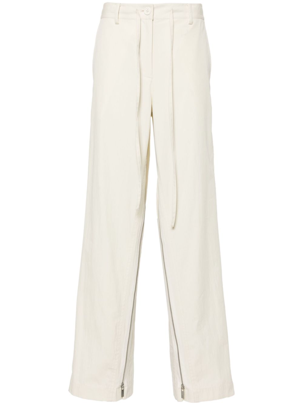 Helmut Lang zip-opening trousers - Neutrals von Helmut Lang