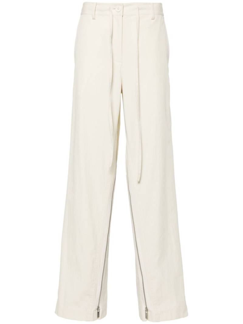 Helmut Lang zip-opening trousers - Neutrals von Helmut Lang