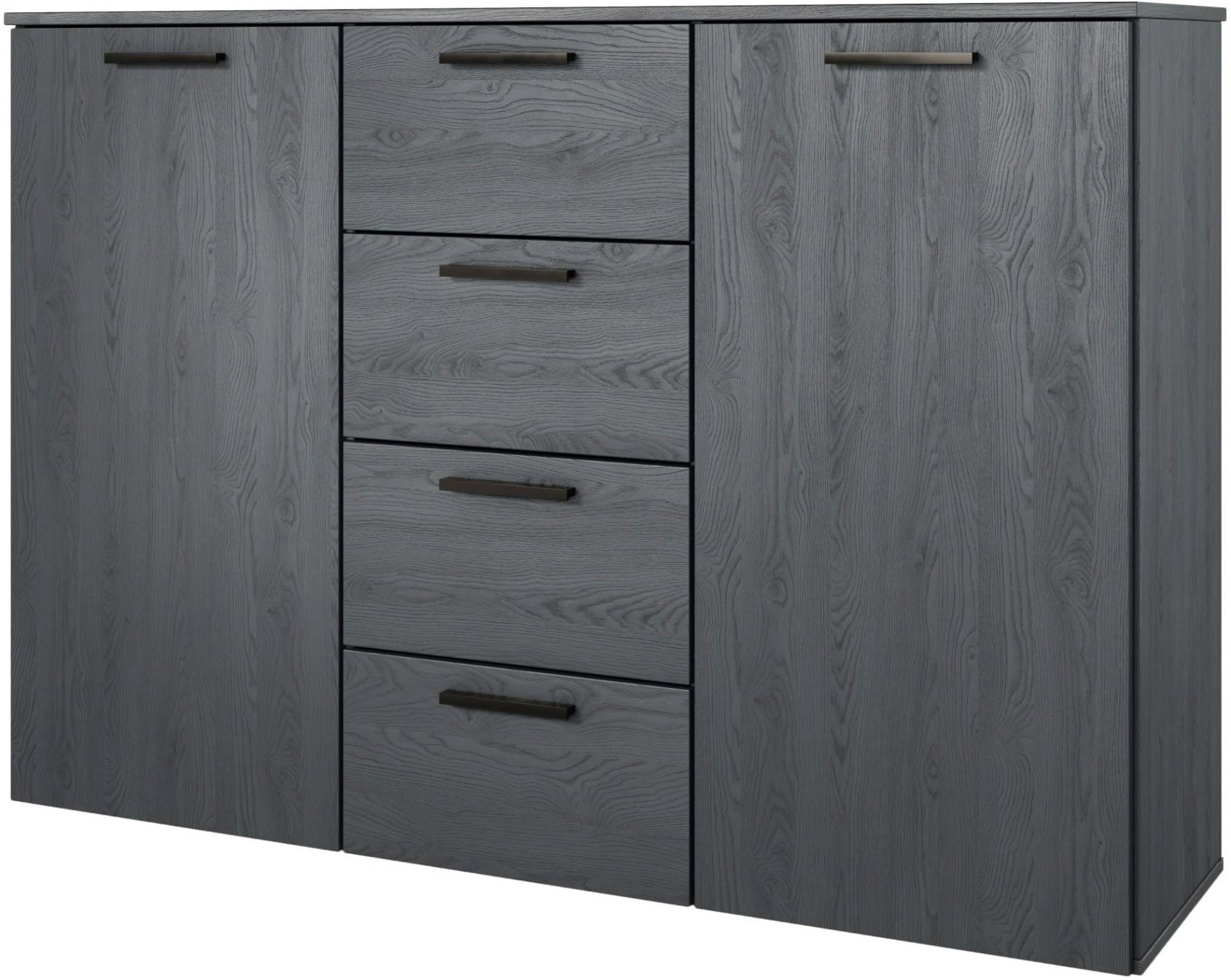 INOSIGN Kombikommode »Galaxy Breite 132 cm, zeitlose Schubladenkommode, Anrichte«, Sideboard, viel Stauraum 2-türig und mit 4 Schubladen von INOSIGN