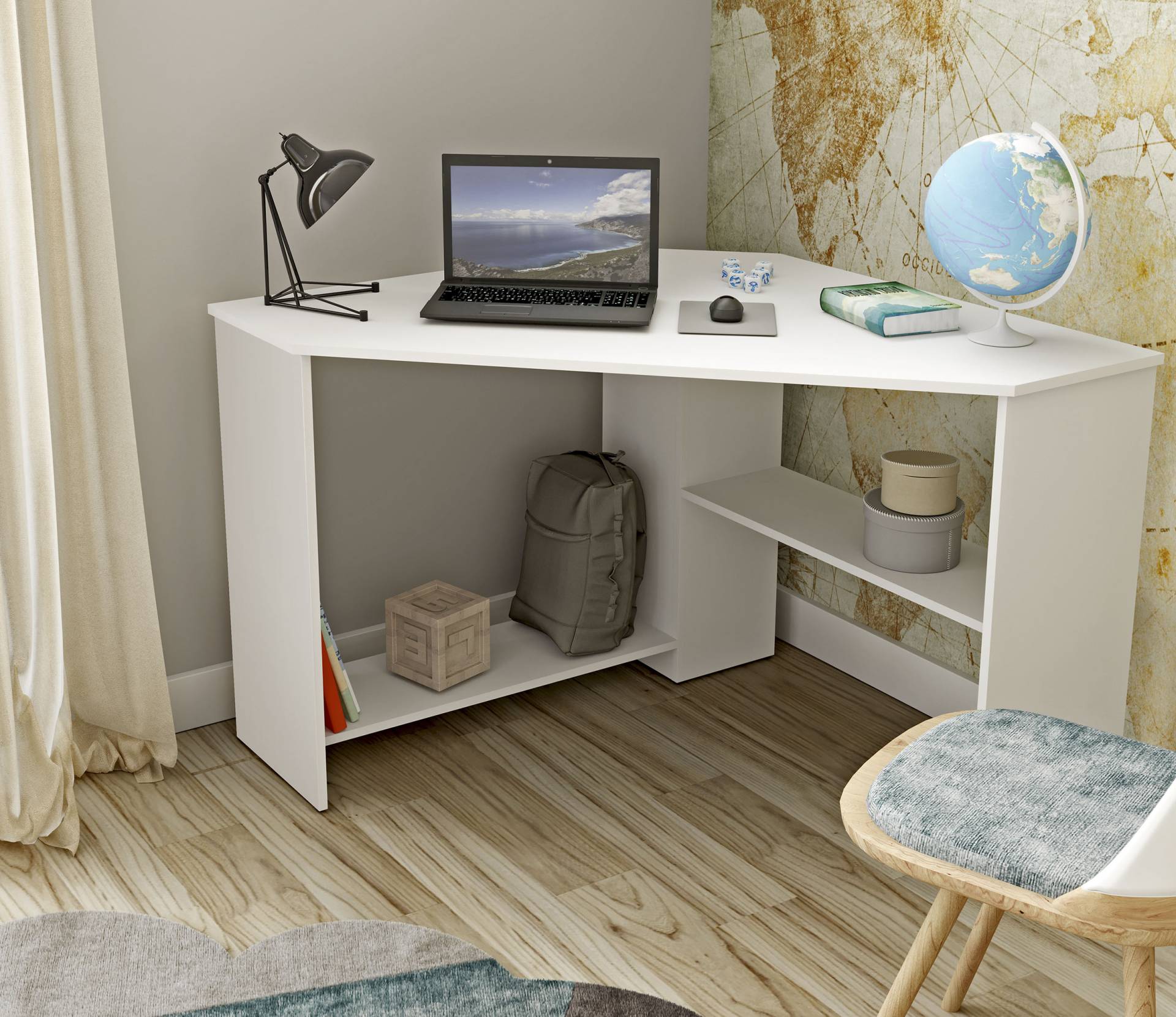 INOSIGN Schreibtisch »RINO«, Breite 80 cm, Eckschreibtisch im modernen Design INOSIGN Schreibtisch »RINO«, Breite 80 cm, Eckschreibtisch im modernen Design von INOSIGN