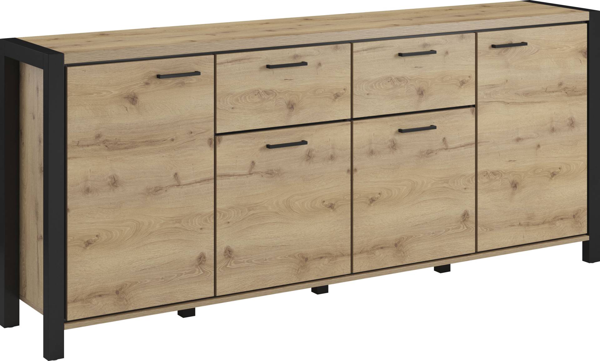 Home affaire Sideboard »Aktiv«, Breite 213 cm von home affaire