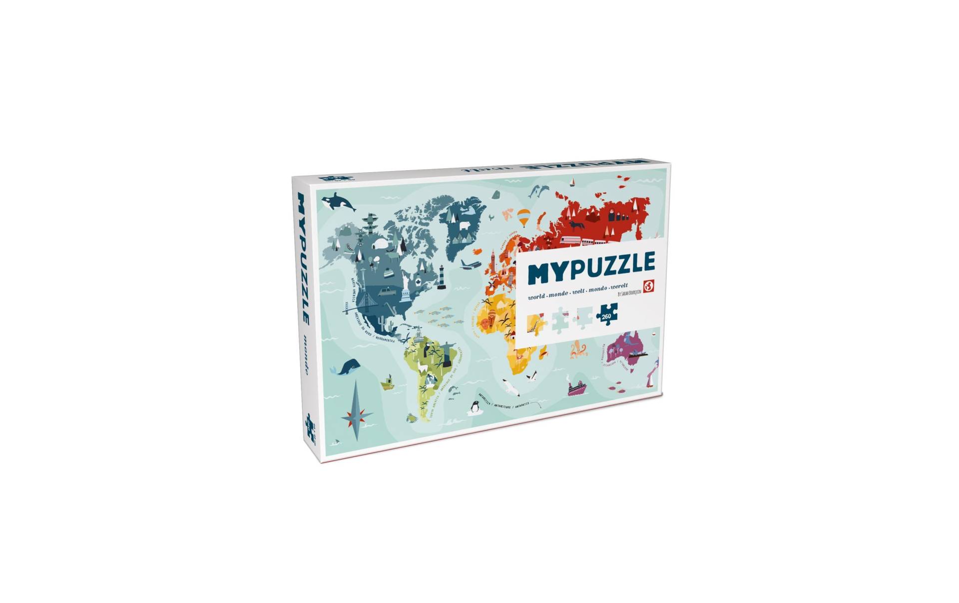 Helvetiq Puzzle »World« von Helvetiq