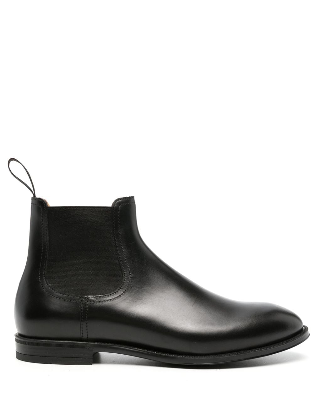 Henderson Baracco almond-toe leather ankle boots - Black von Henderson Baracco