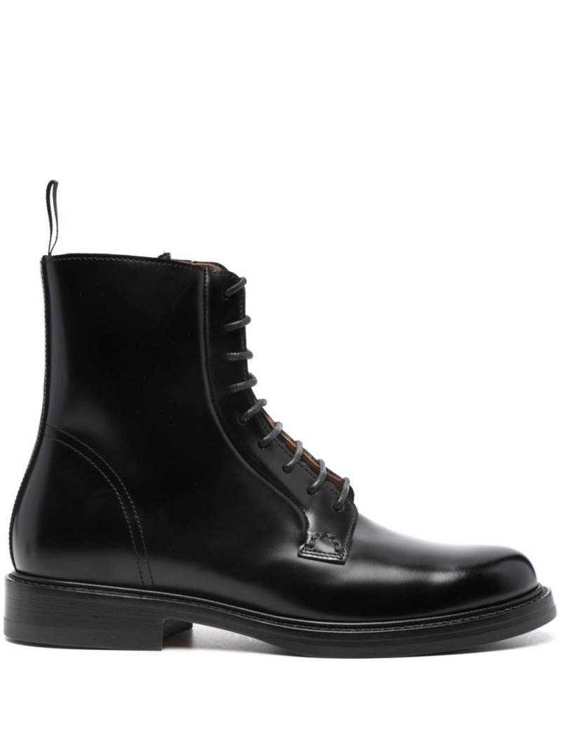 Henderson Baracco lace-up leather boots - Black von Henderson Baracco